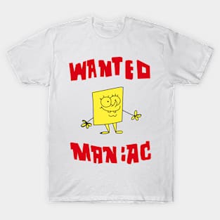 wanted maniac spongebob squarepants classic T-Shirt